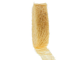 Fibre-ribbon 30mmx10m yellow