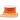 Lint satijnrand 10 mm x 50 m oranje 172