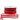 Lint satijnrand 10 mm x 50 m rood 250