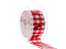 Ribbon cherry 40mmx15m red    306