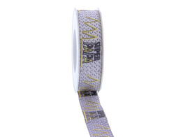 Satinband mit draht Super Papa  Metal  25mmx20m