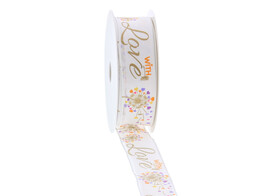 Ruban laitonne  Dandelion  with love 25mmx20m couleur 140