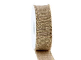 Ribbon Rustic deluxe 40mm x 15m beige colour 71