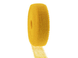 Ribbon Jute 50mm x 40m yellow