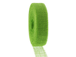 Ribbon Jute 50mm x 40m green