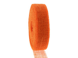 Ribbon Jute 50mm x 40m orange