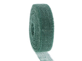 Ribbon Jute 50mm x 40m smokey green