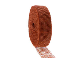 Ribbon Jute 50mm x 40m terracotta