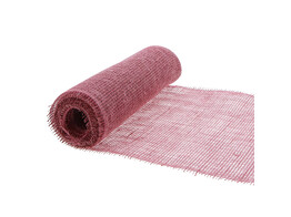 Deco Jute 30 cm x 5m old pink - fine mesh