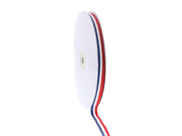Ribbon French flag 10 mm x 50 m   92