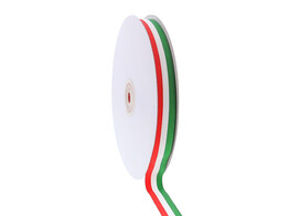 Ribbon Italian flag 15 mm x 50 m   91