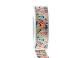 Satinband  Flowery  25mmx20 140