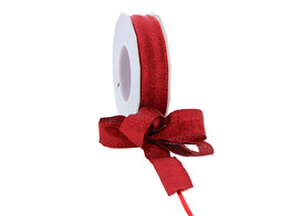 Ziehschleifenband Astoria 25 mm x 20 m rot Farbe 634