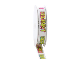 Band mit Draht  Cool  MERCI... 15mmx20m Farbe 140