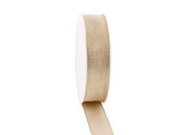 Ribbon Glimmer line 25 mm x 20 m colour 21 gold