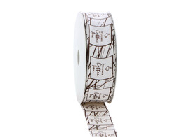 Ruban laitonne  Lines  Coffee time 25mmx20m couleur 140