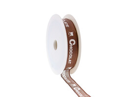 Ruban laitonne  Goldy  chocolate 15mm x 20m couleur 140
