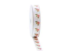 Satinband  Fleur  vogel 15mm x 20m Farbe 140