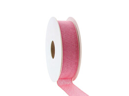 Ribbon Tweed 25mmx15m colour 17 fuchsia