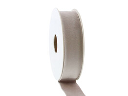 Lint Velvet deluxe 25 mm x 5 m grijs   07