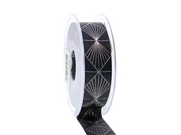 Ribbon Crossing Lines 25 mm x 20 m black colour 809