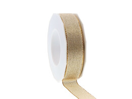 Lint Wien 25 mm x 20 m goud    634