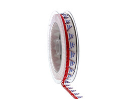 Ribbon  Captain Hook 15mmx20m colour red - blue 35