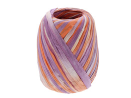 Raffia Multi 5 mm x 30 m lilac - orange 30