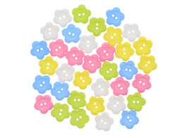 Buttons 5 colours