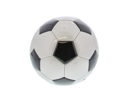 Voetbal M2 carbon 140-160gr. wit-zwart