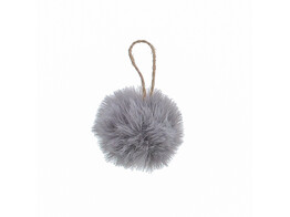 Bal  Plush  hanger grijs KM