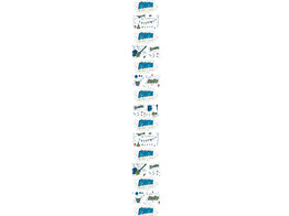 OB Banner  Papa Music  verticaal 25 x 245 cm