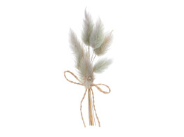 Trockenblumenstrau  10cm mit Klebestreifen blau