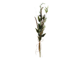 Trockenblumenstrau  30cm dunkelgrun