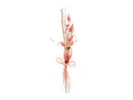 Trockenblumenstrau  30cm rosa