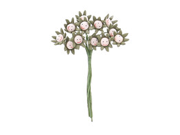 Blume  Smile  olivgrun