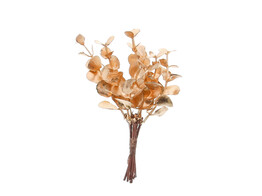 Eucalyptus branch 13cm gold