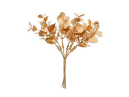Eucalyptus branch 16cm gold