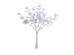 Branche eucalyptus 16cm argent