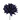 Dahlia SM glitter navy blue