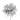 Dahlia SM glitter silver