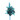 Kamelie mit Blatt glanzend KM cyan Farbe