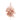 Kameliemit mit Blatt glanzend KM nude Farbe