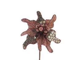 Etoile de Noel paillettes