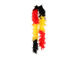Boa 55g 180cm zwart-geel-rood