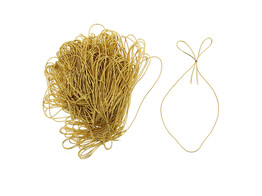 Strik 2-lussig elastiek 30 cm kleur 15 goud