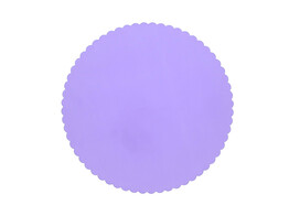 Cello rond 24 cm lilas       08  O07