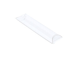 Tubo PET 10 x 3.8 cm transparent      Z55