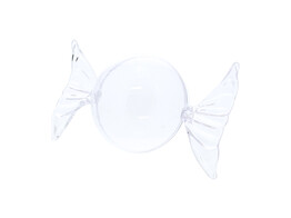 Plexi candy 8 cm transparent