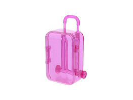 Plexi trolley fuchsia